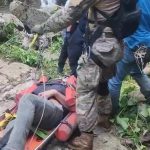 Protez Ayağı Çıkınca Dağda Mahsur Kaldı: Helikopterle Kurtarıldı