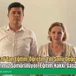 CHP’li Nail Kızıl’dan Eğitim-Öğretim Yılı Sonu Değerlendirmesi: “Çocuklarımız Sömürülüyor, Eğitim Hakkı Gasp Ediliyor”